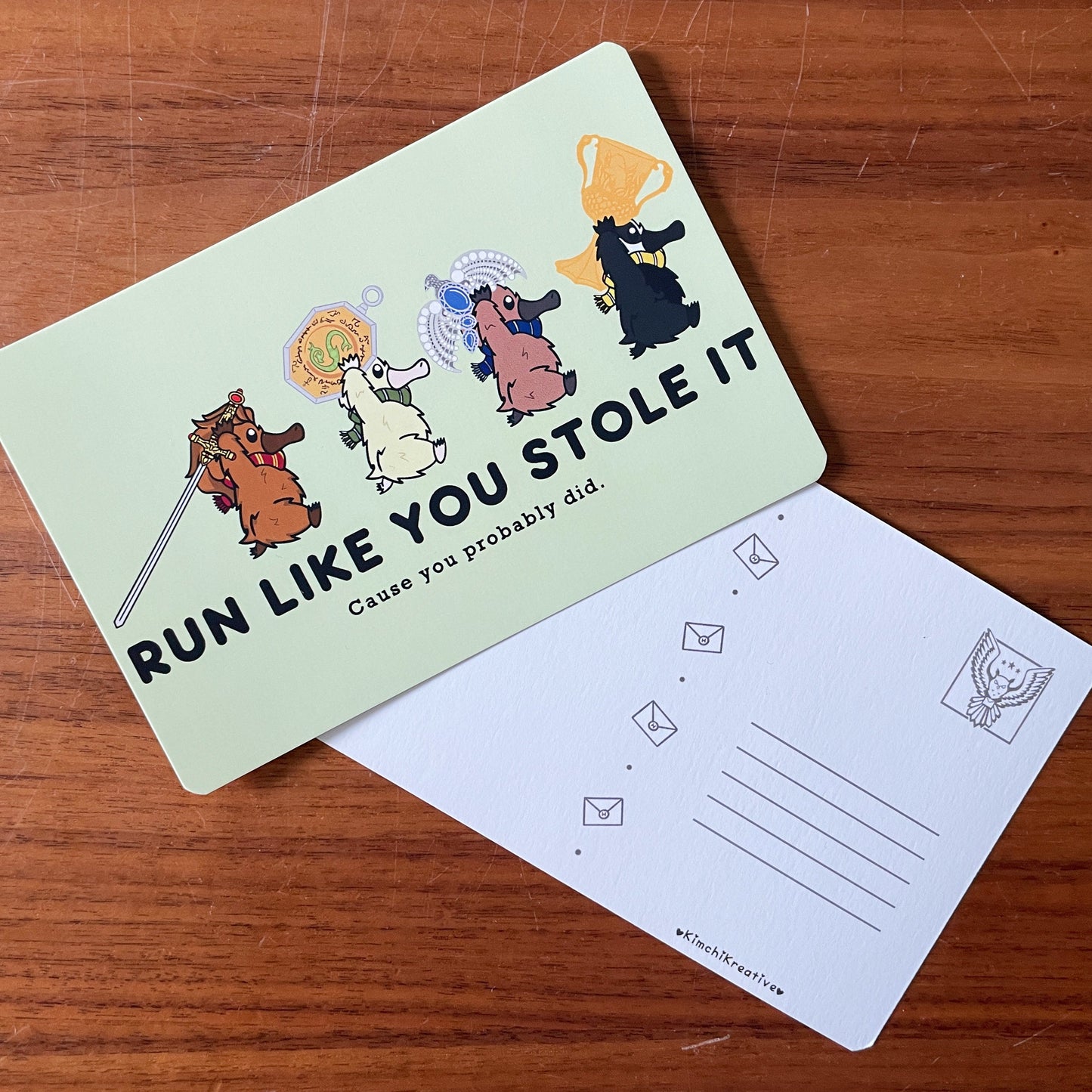 Stole It Postcard