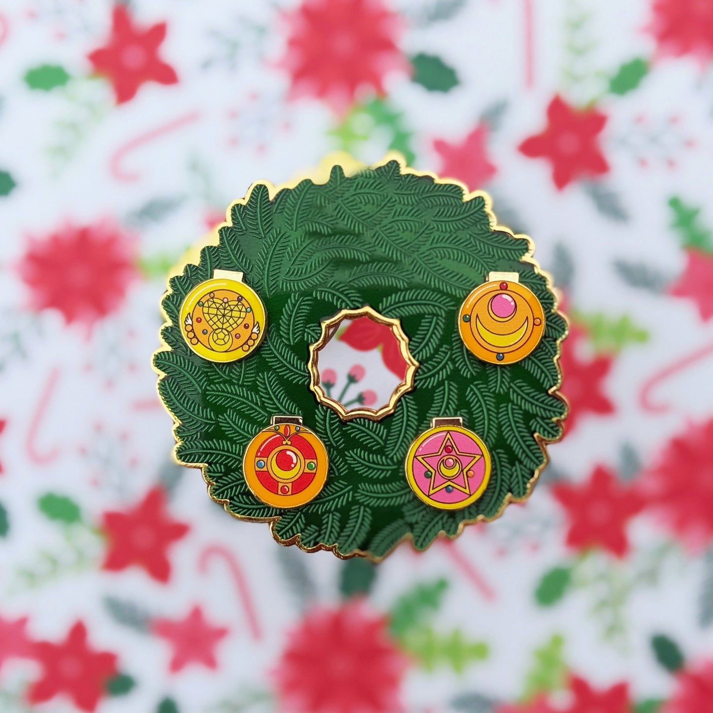 Moon Bauble Magnet Set (4 magnets)