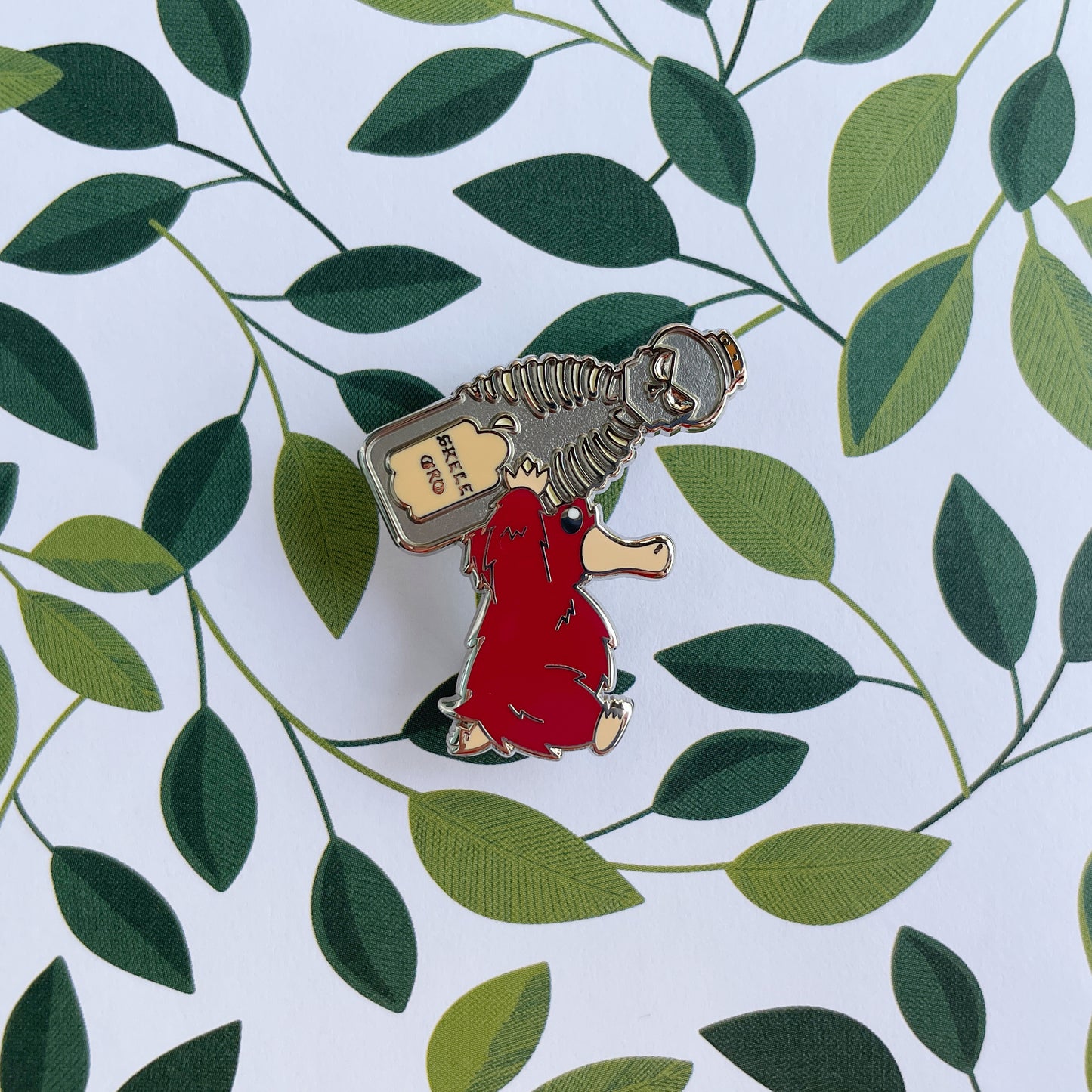 Runaway Skele Enamel Pin