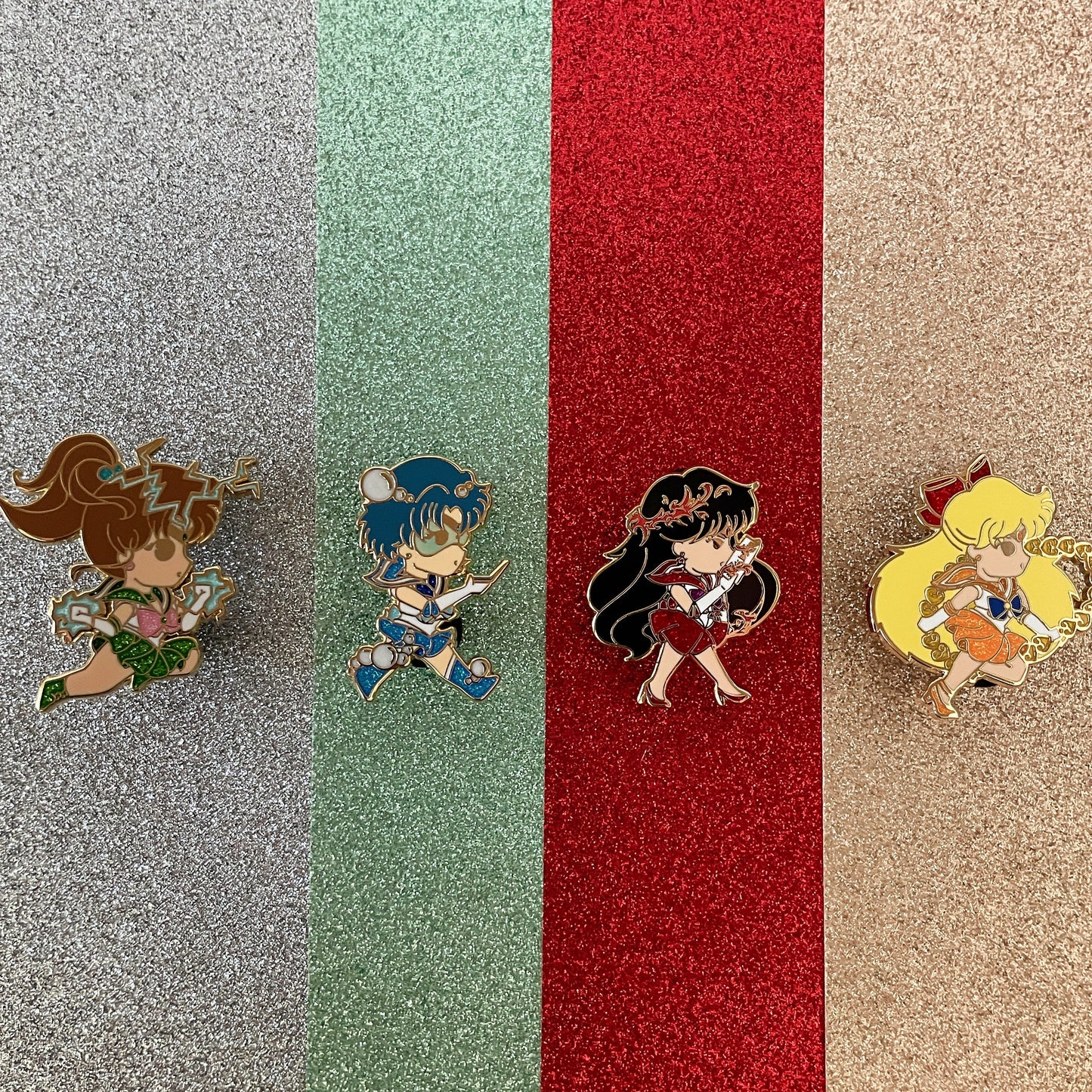 Scout Power Enamel Pin Set