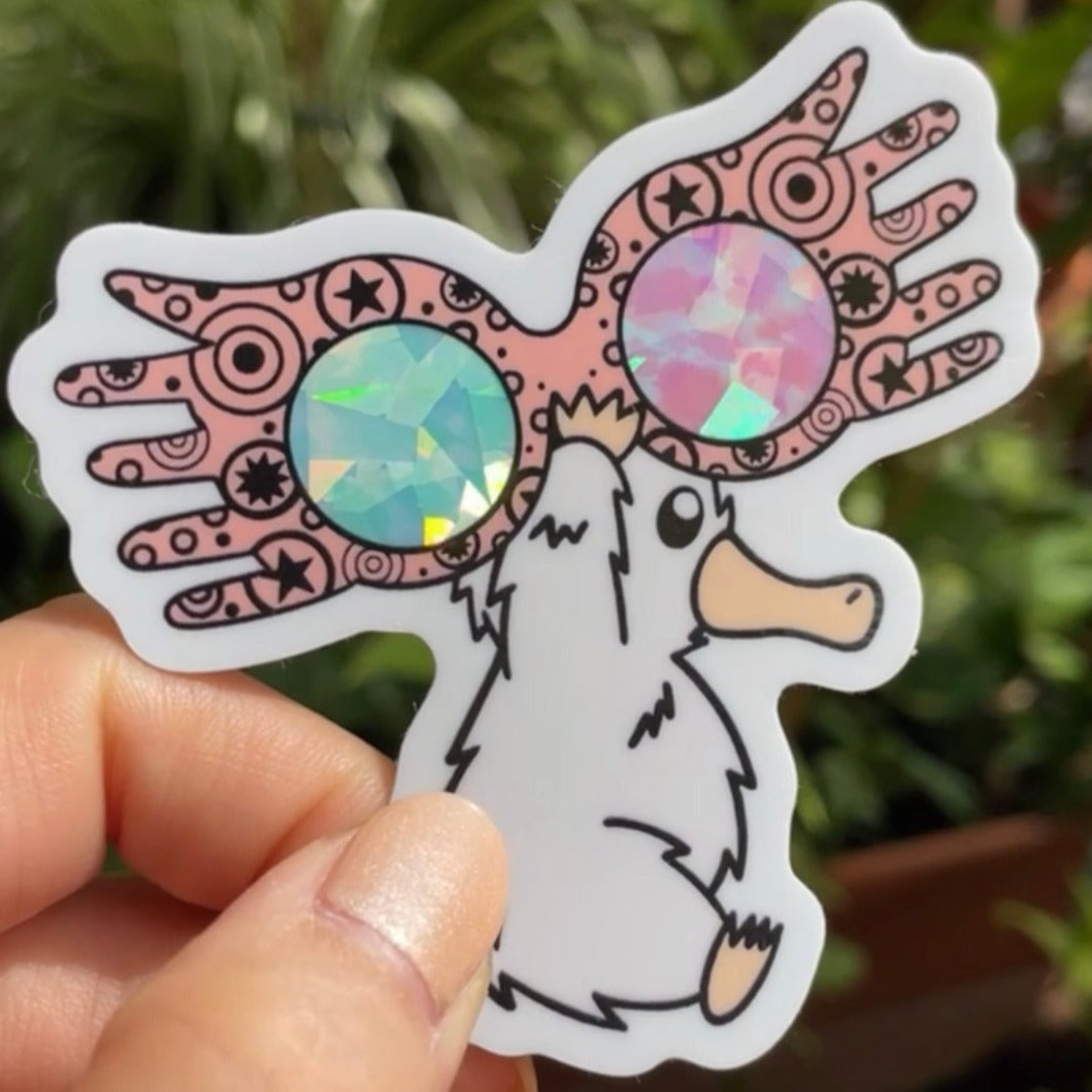 Runaway Specs Sticker Kimchi Kreative