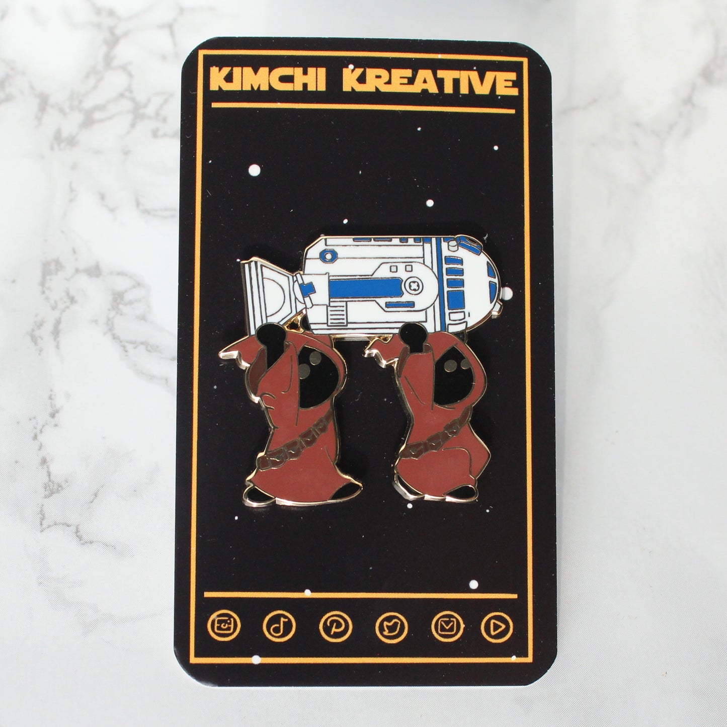 Runaway Scavengers Enamel Pin
