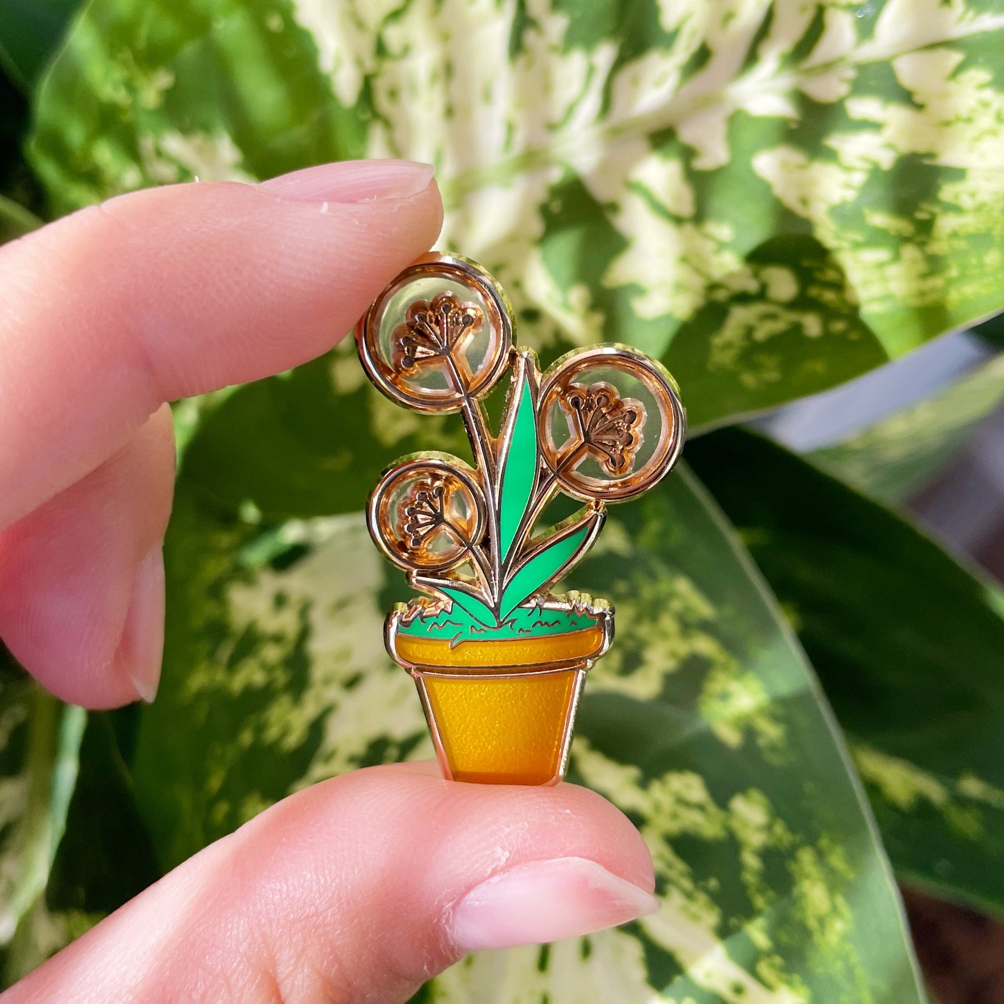 Dandi Wish Plant Enamel Pin