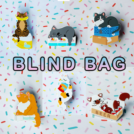 Bodega Cat Pin Blind Bag