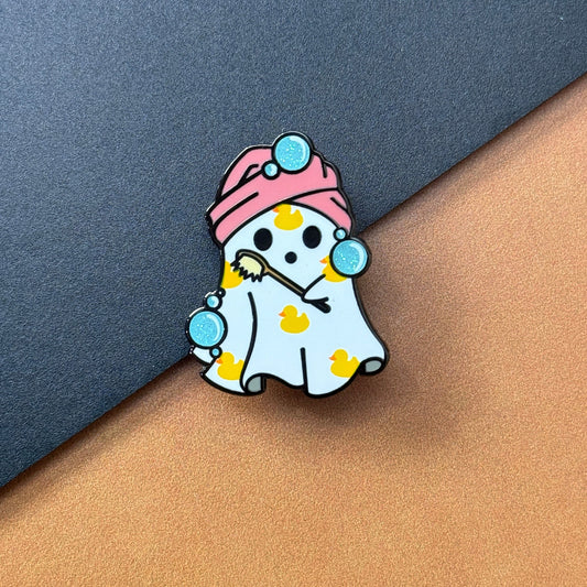 Bath BOO-bles Enamel Pin