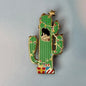 Cowboy-Festive Cactus Pin