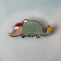 Cowboy-Star Armadillo Pin