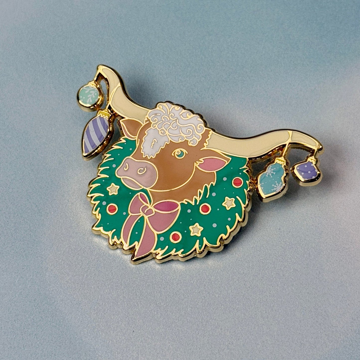 Cowboy-Merry Longhorn Pin