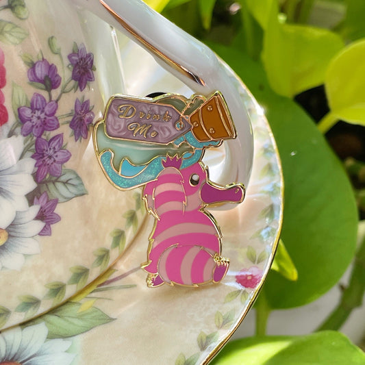 Runaway Drink Me Potion Enamel Pin