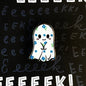BOO-Bonnet (Beadsheet Ghosts) Enamel Pin