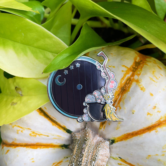 Witch Door (Halloween2023)Enamel Pin (Home Sweet Home)