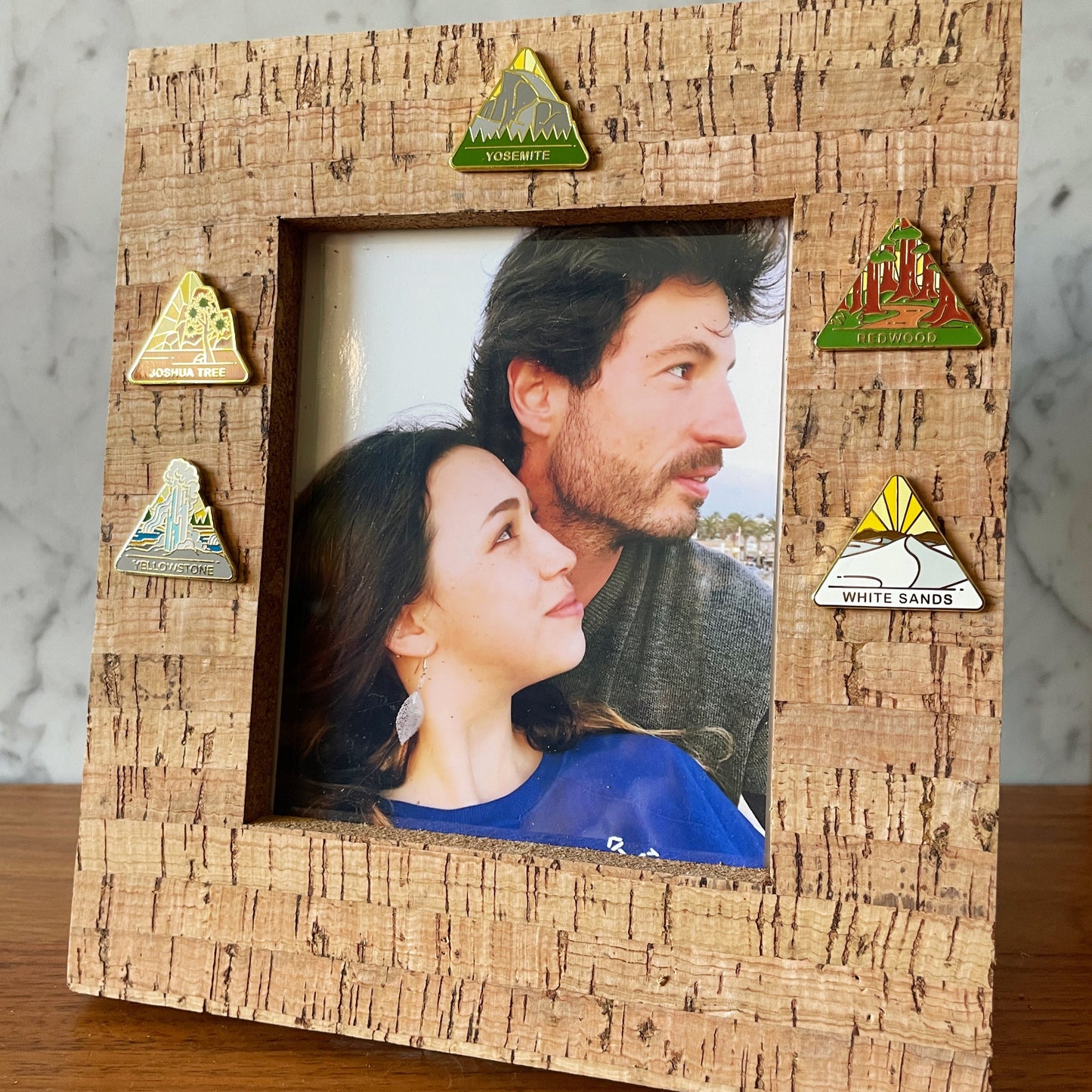 Cork Frame Pin Display