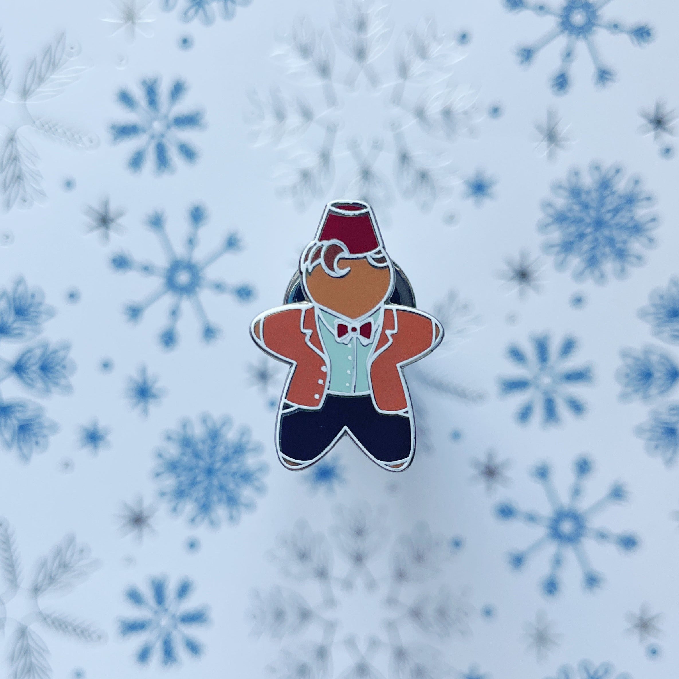 11 Gingerbread Enamel Pin