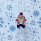 Doc 11 Gingerbread Enamel Pin