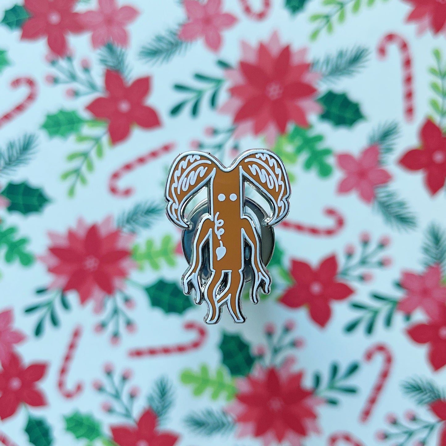 Twig Gingerbread Enamel Pin