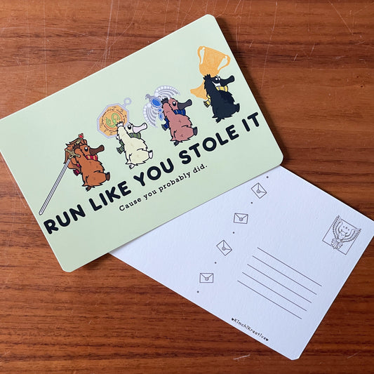 Stole It Postcard