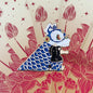 Runaway Lion Dance Enamel Pin
