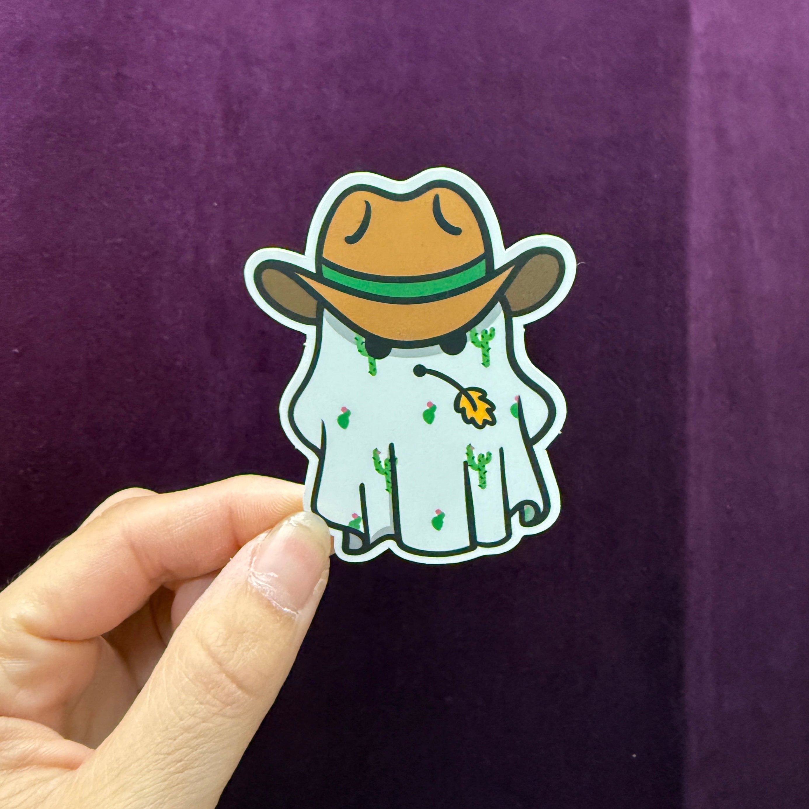 CowBoo Sticker