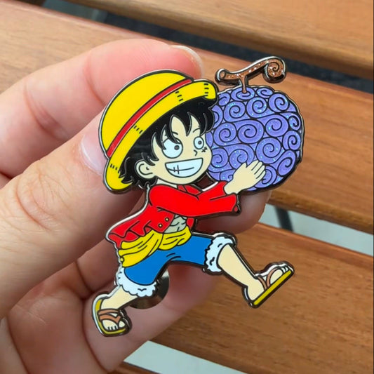 Runaway Gum Enamel Pin