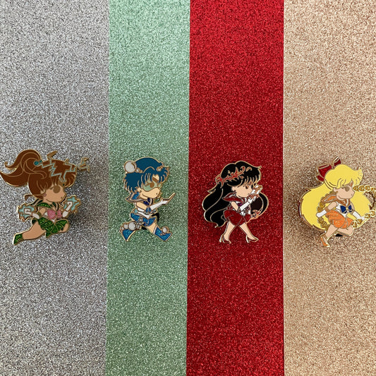 Scout Power Enamel Pin Set