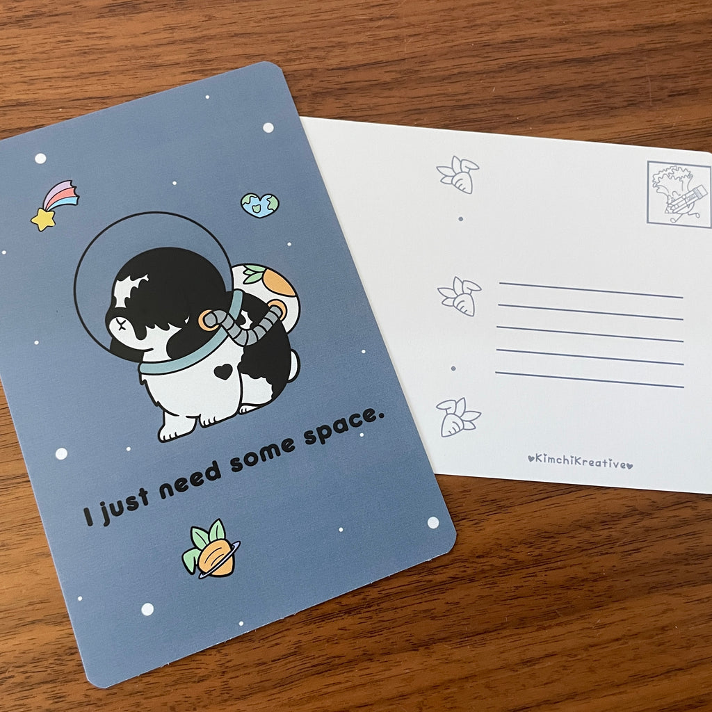 Astronaut Chappie Postcard