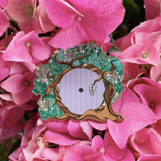 Arbor Door Enamel Pin