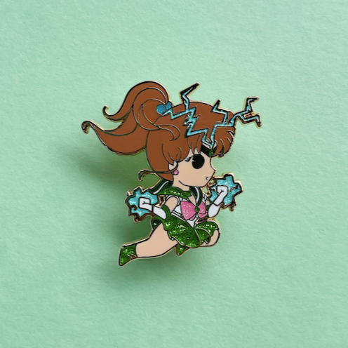 Jupiter Power Enamel Pin