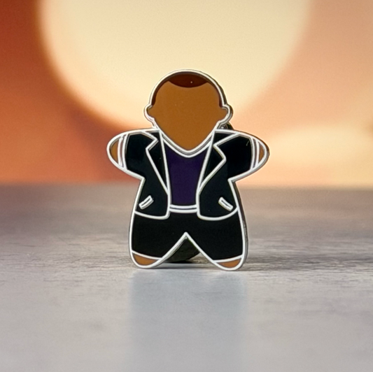 Doc 9 Gingerbread Enamel Pin