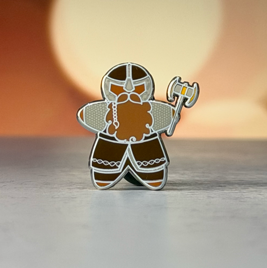 My Axe Gingerbread Enamel Pin
