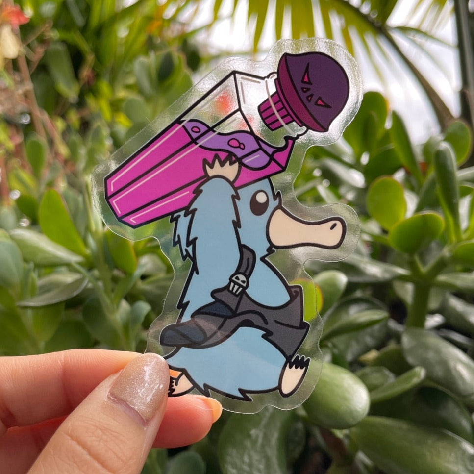 Runaway Mortal Potion Sticker