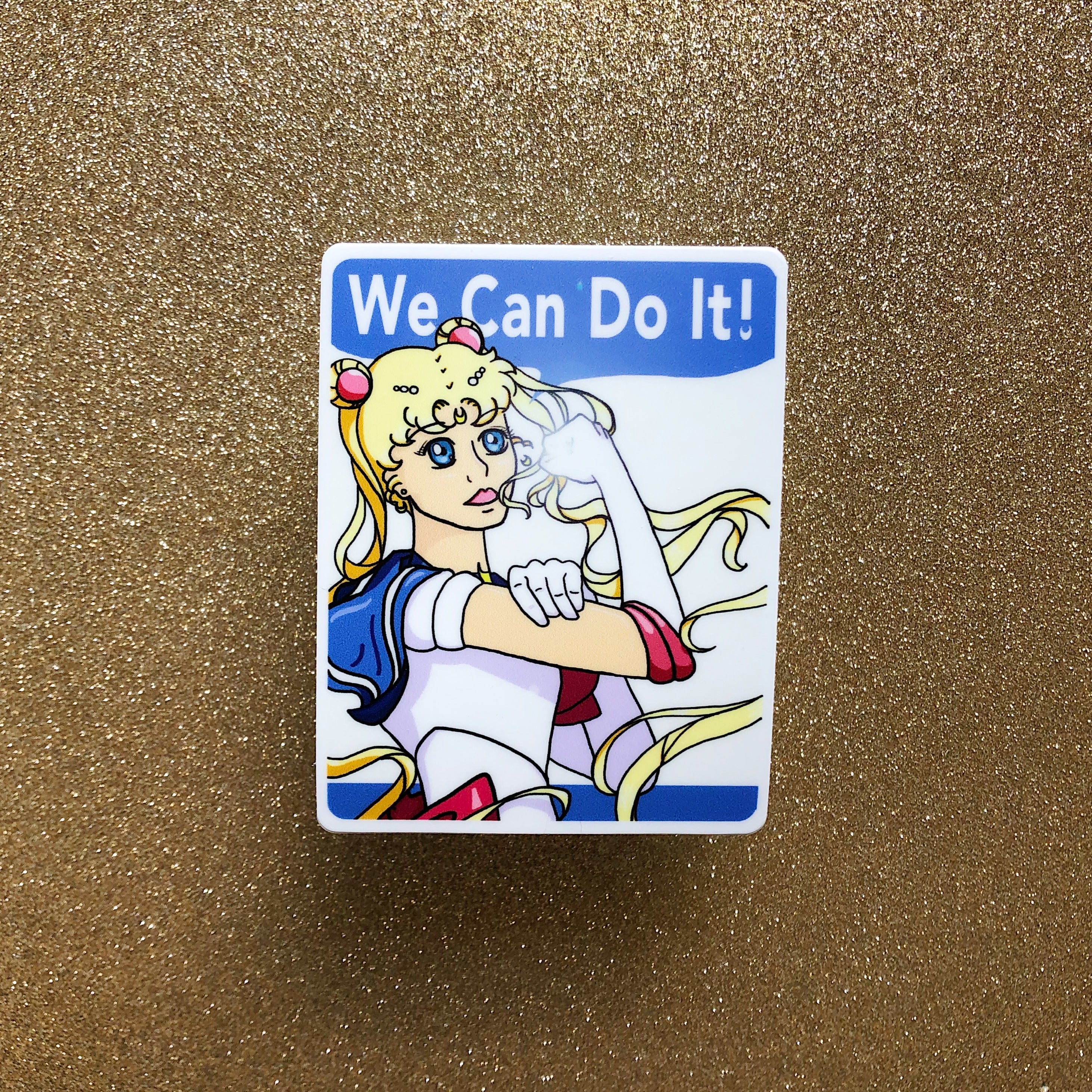 Sailor "We Can Do It!" Sticker