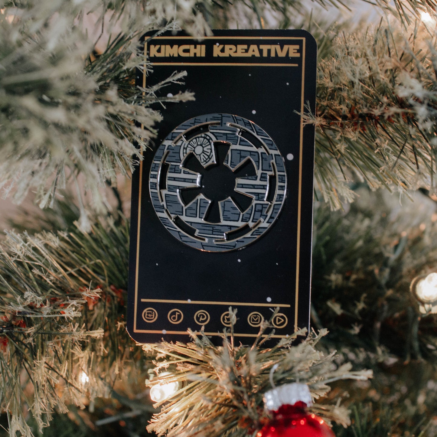 Dark Logo Enamel Pin