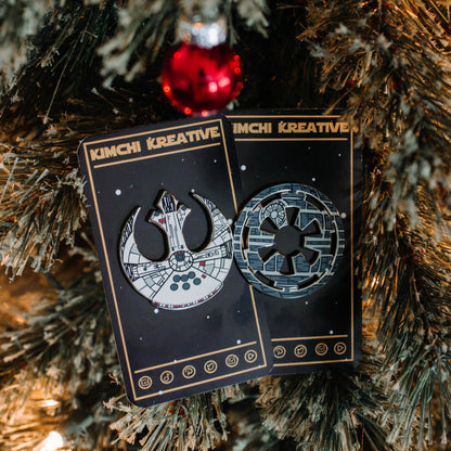 Light + Dark Logo Enamel Pin Set