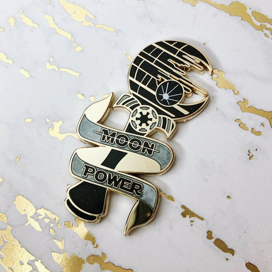 That’s No Moon Power Enamel Pin