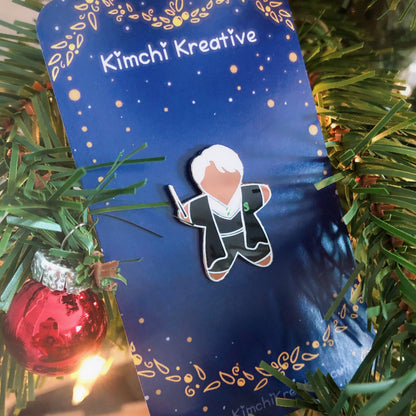 Blonde & Bitter Gingerbread Enamel Pin