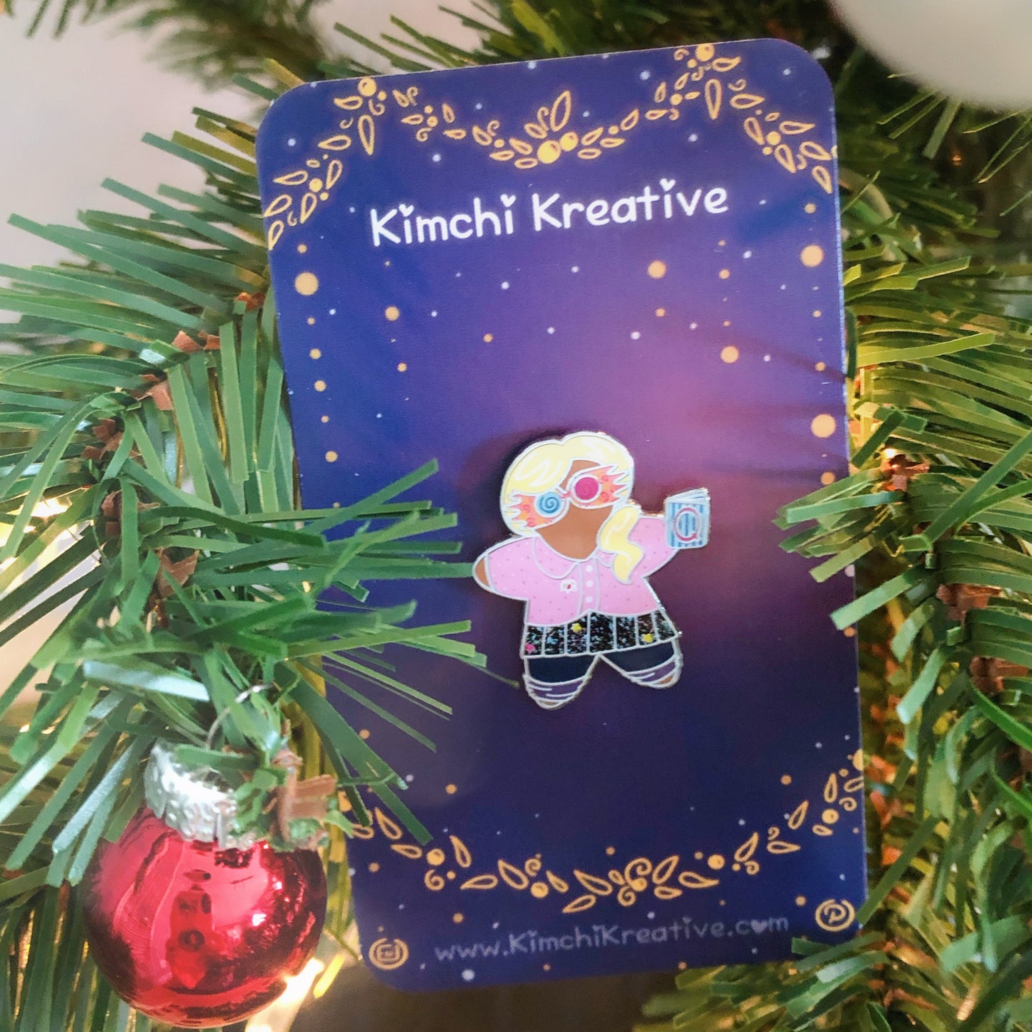 Loony Gingerbread Enamel Pin