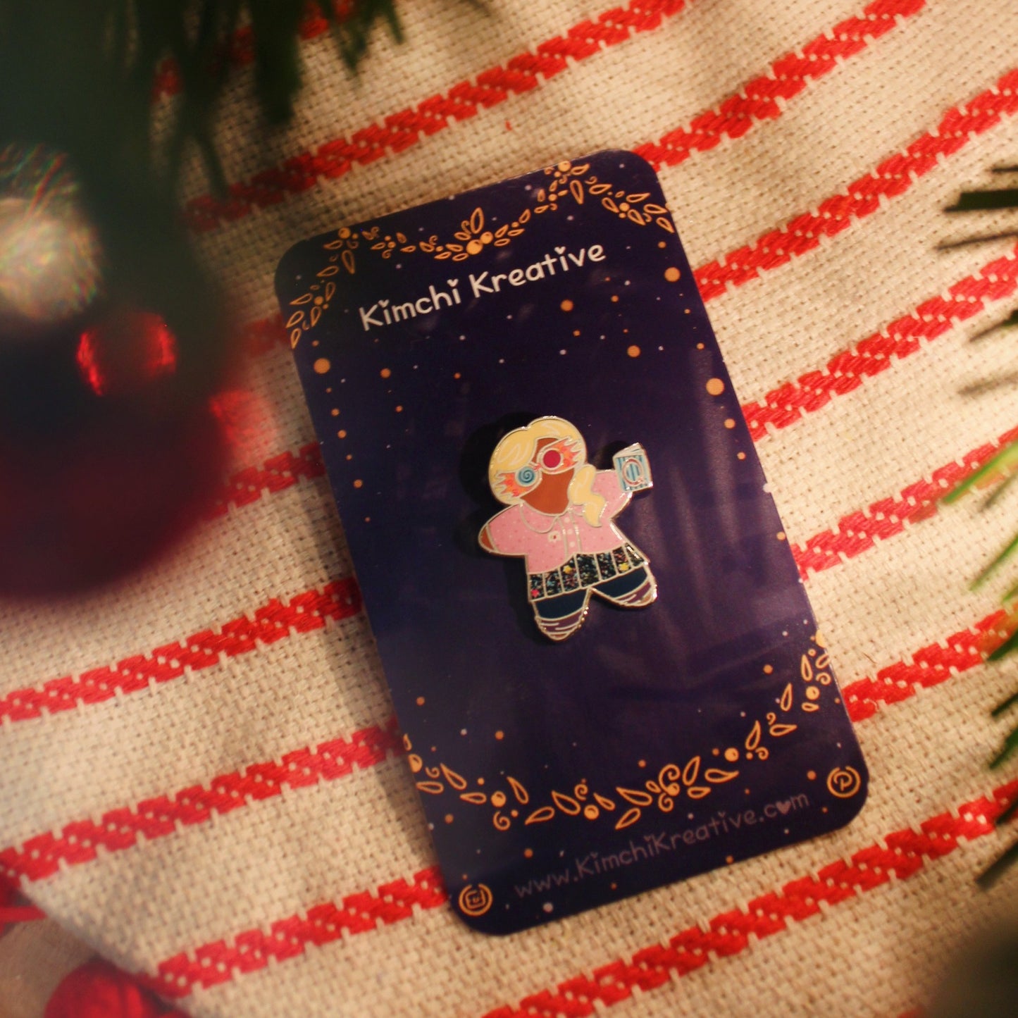 Loony Gingerbread Enamel Pin