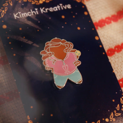 The Brains Gingerbread Cookie Enamel Pin