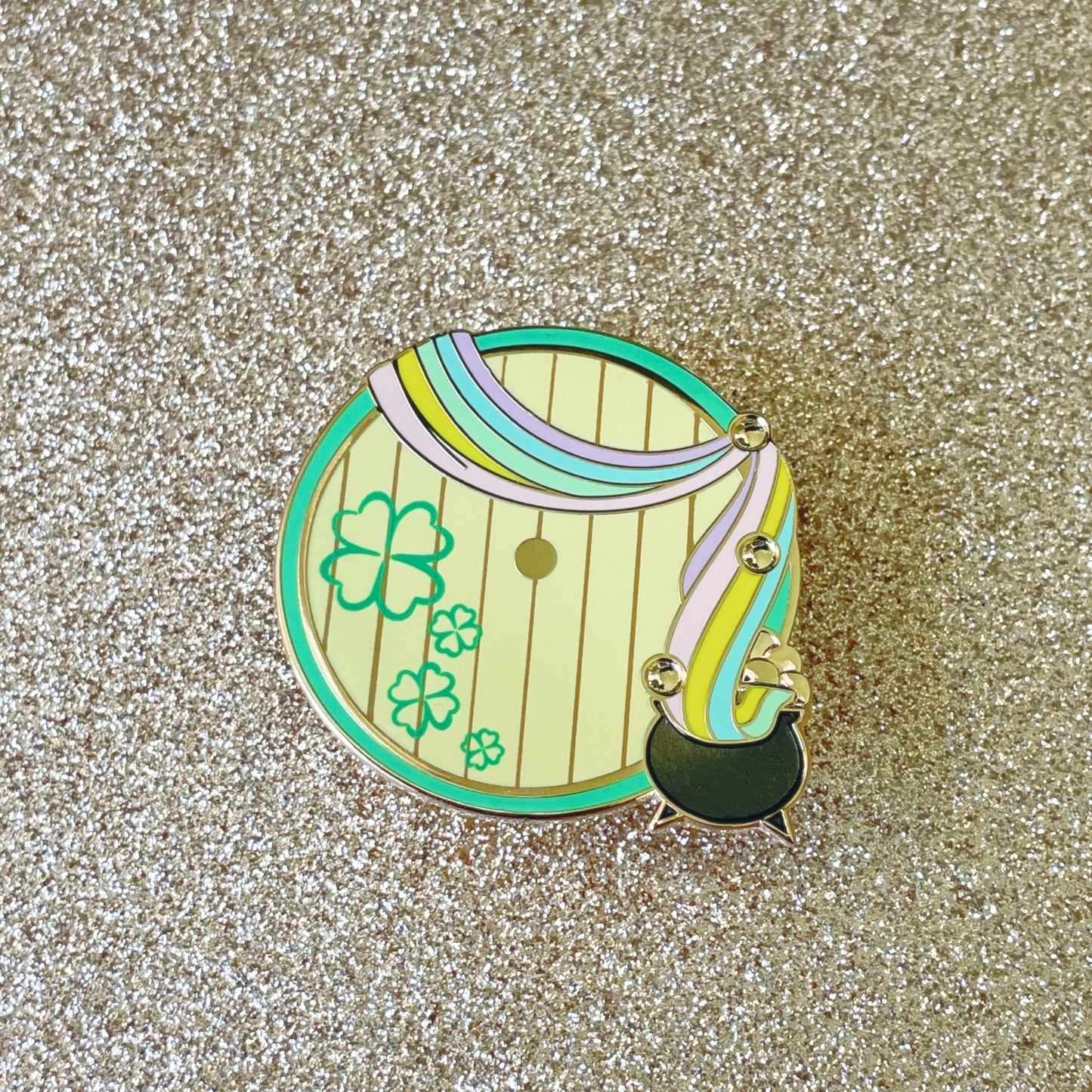 St. Patrick's Door Enamel Pin