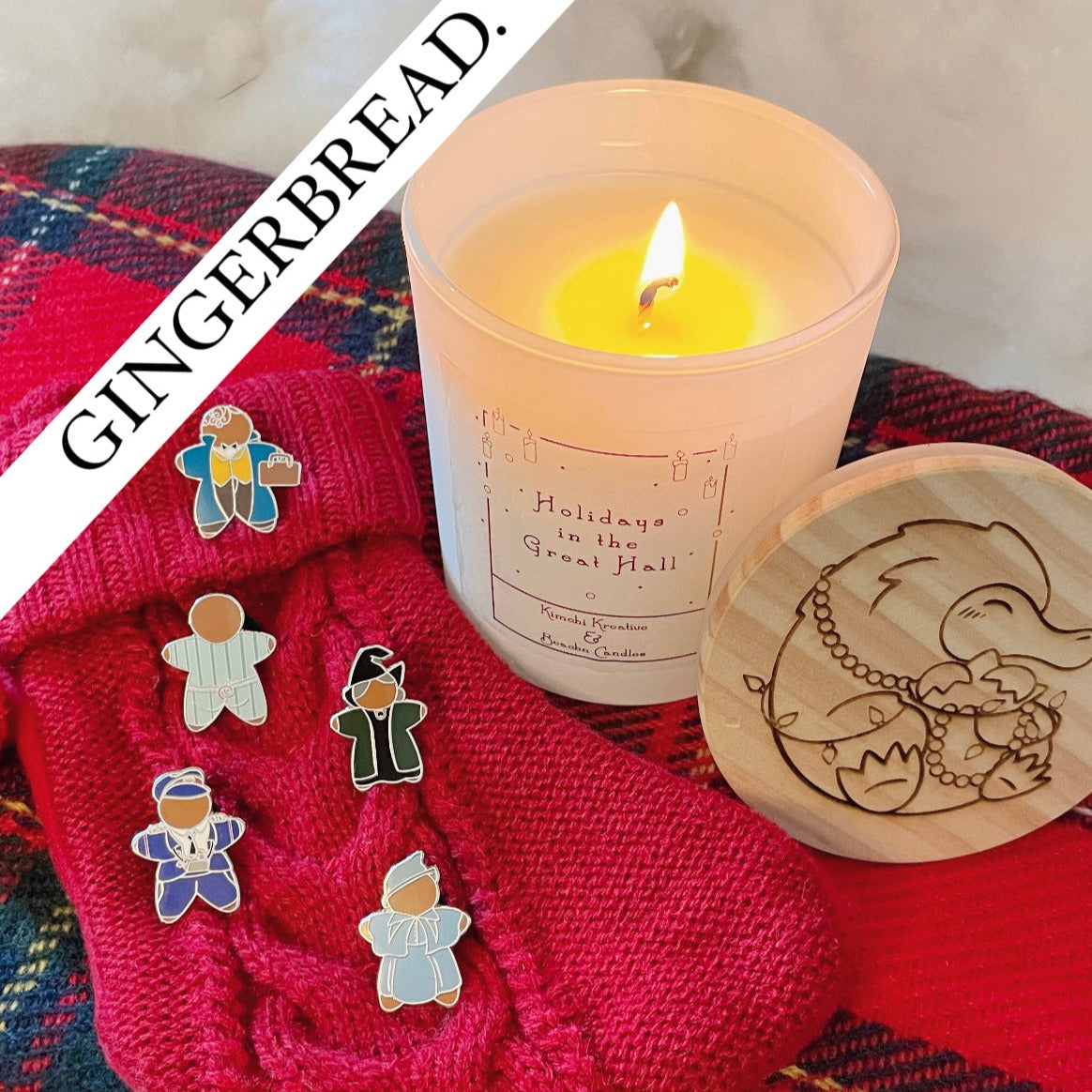 2022 GINGERBREAD: Holidays in the Great Hall Candle