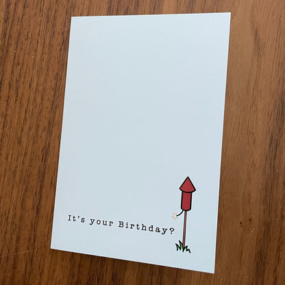 Home Sweet BIRTHDAY Card