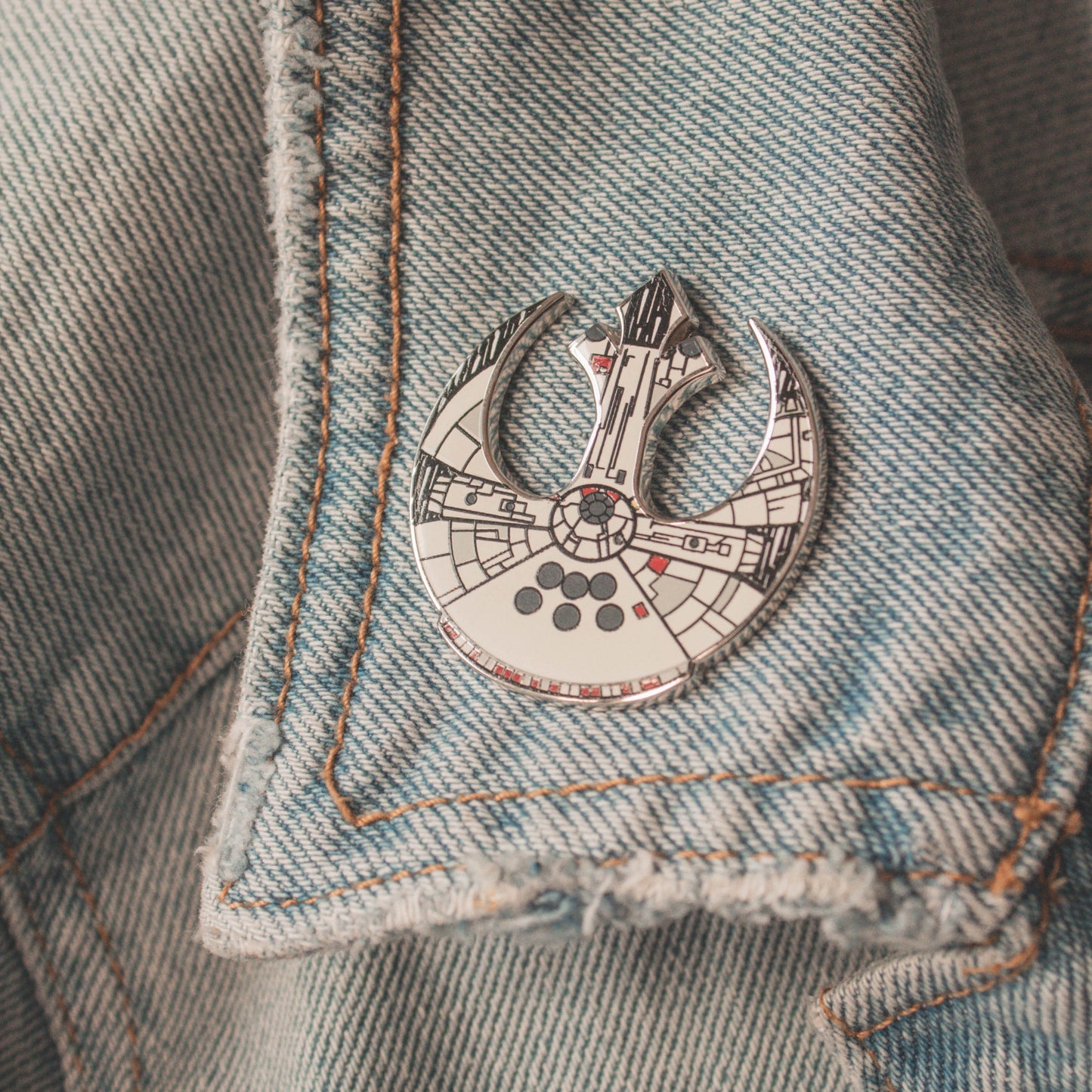 Light Logo Enamel Pin