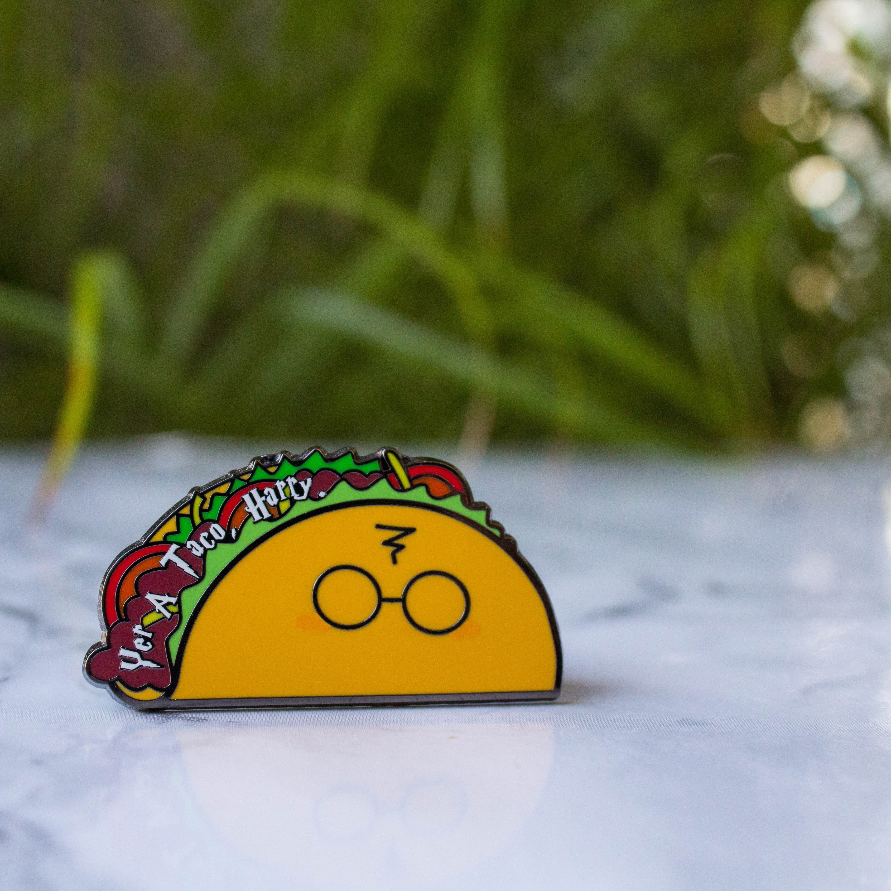 Taco Wizard Enamel Pin