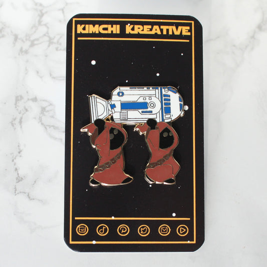 Runaway Scavengers Enamel Pin