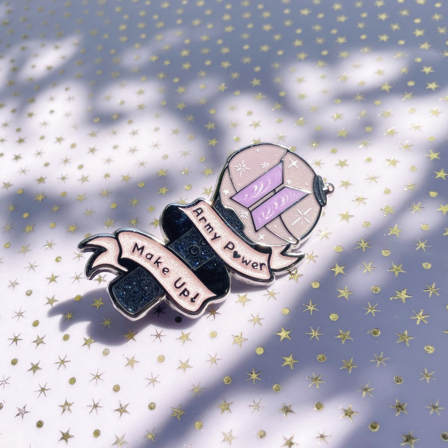 Purple Power! Enamel Pin