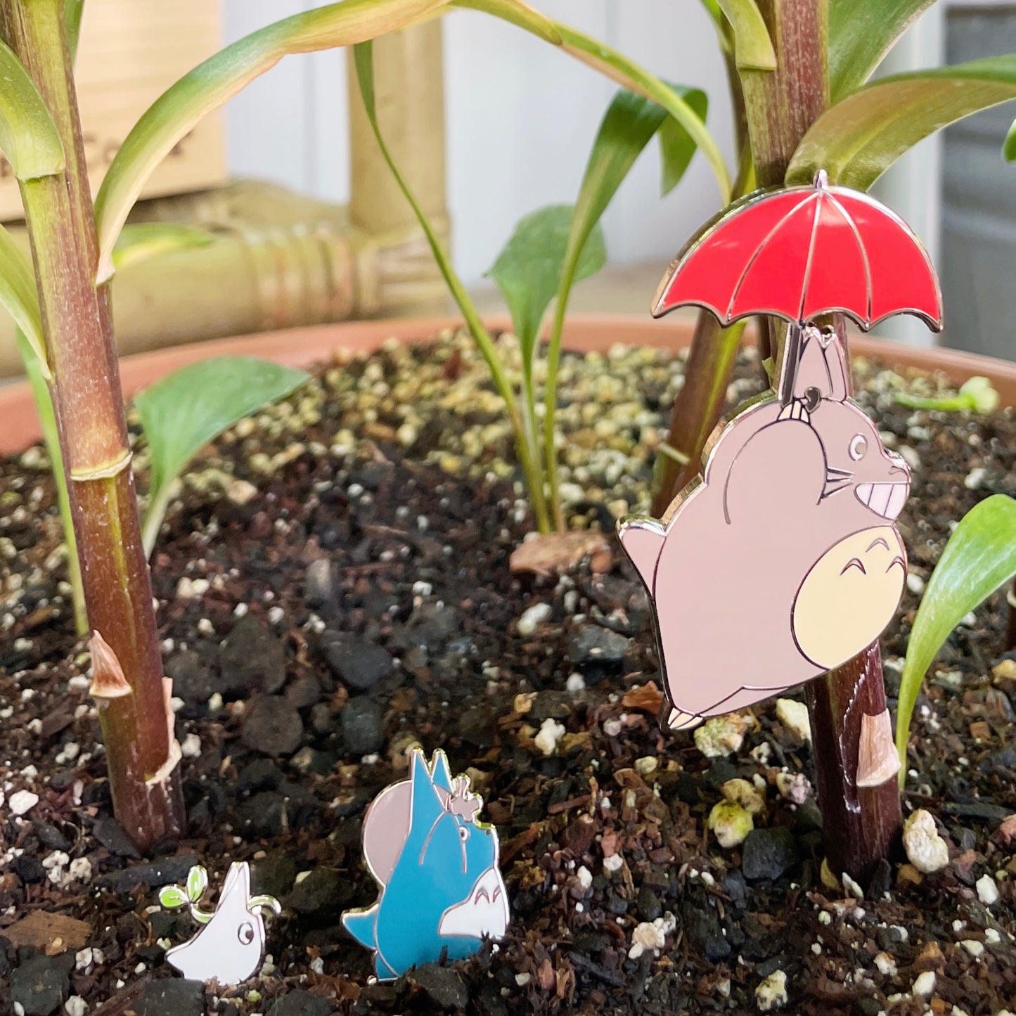 Runaway Forest Spirit Friends Enamel Pin