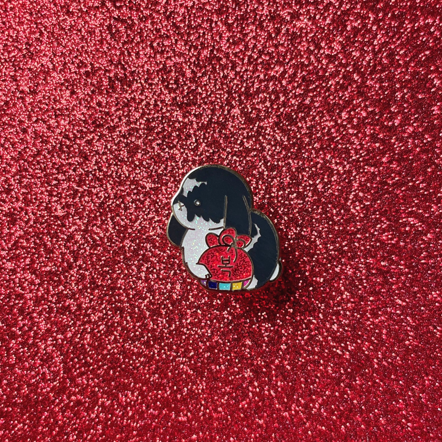 Lunar Chappie Enamel Pin