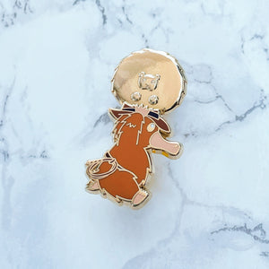 Runaway Fluff Idol Enamel Pin
