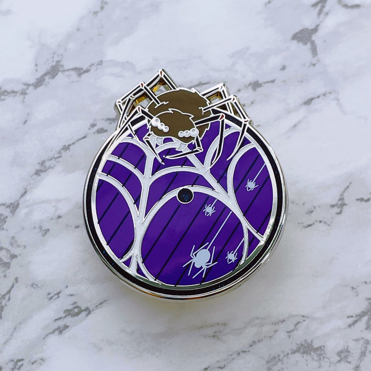 Spider Door (Halloween 2021) Enamel Pin