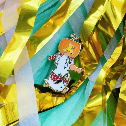 Runaway Pirate Enamel Pin